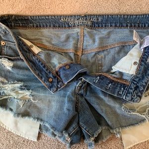 American Eagle Distressed Shorts